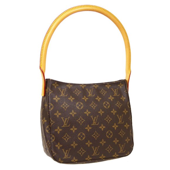 Authenticity Guarantee LOUIS VUITTON LOOPING MM HAND BAG FL0071 PURSE MONOGRAM C - Picture 1 of 11